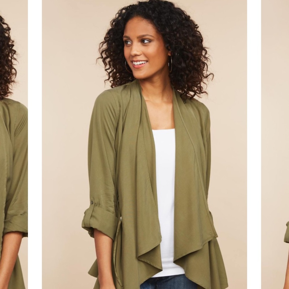 2-IN-1 BUTTON CLOSURE NURSING CARDIGAN